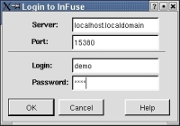 Login Dialog